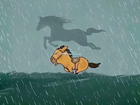 Chú ngựa vừa chạy vừa khóc gây sốt châu Á: Giới trẻ chi tiền mua để… tự chữa lành