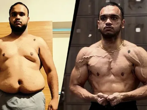 Nam thanh niên nặng 127 kg "lột xác" ngoạn mục nhờ phương pháp "lạ"