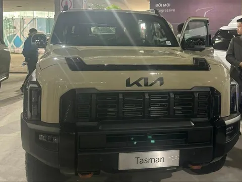 Bán tải Kia Tasman X-Pro 'trình làng' tại sự kiện THACO Auto: Hé lộ ngày về Việt Nam, thách thức Ranger Raptor