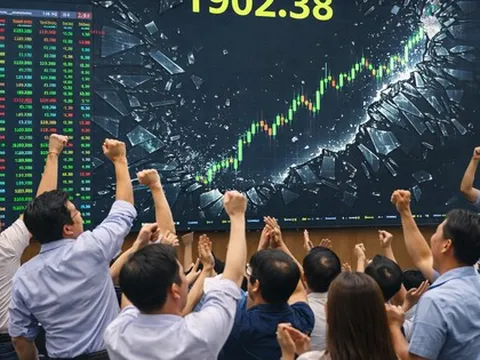 VN-Index cán mốc lịch sử 1.900 điểm, điều gì khiến cổ phiếu dầu khí tăng trần?