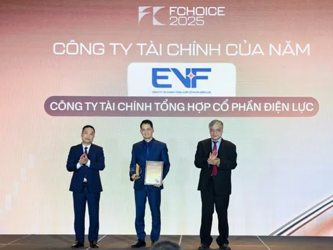 EVF được vinh danh 'Công ty Tài chính của năm' tại FChoice 2025