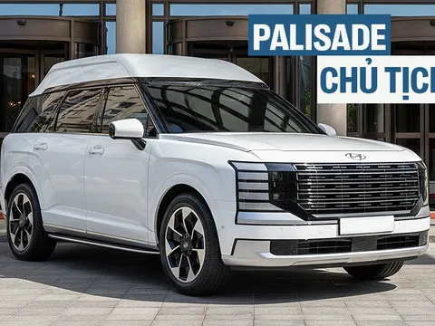 Hyundai Palisade lộ thiết kế mới cho ‘chủ tịch’: Nóc cao như Carnival bản đắt nhất tại Việt Nam, ghế thương gia, màn hình gắn trần xịn sò