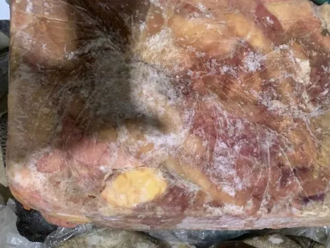 TPHCM: Phát hiện gần 18 tấn lòng bò không rõ nguồn gốc