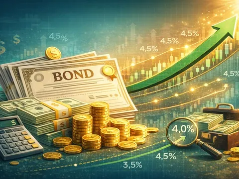 Lợi suất trái phiếu Chính phủ có thể nhích lên trong nửa đầu năm 2026