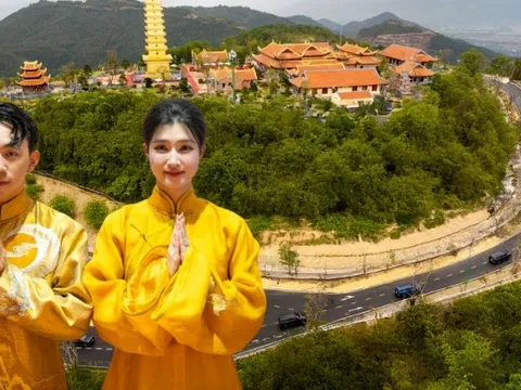 Việt Nam có tiên cảnh: Ngôi chùa rộng 1.000 ha trên núi Chín Khúc - nơi con trai tỷ phú Phạm Nhật Vượng làm lễ Hằng thuận