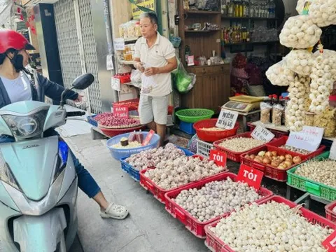 Hành kiệu ế ẩm, giá vẫn tăng