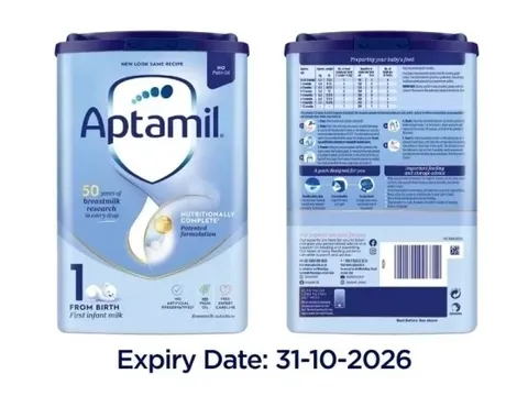 Bộ Y tế vào cuộc vụ sữa Aptamil nhiễm độc tố, yêu cầu thu hồi, chặn bán online