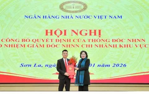 Ông Trịnh Công Văn được bổ nhiệm làm Giám đốc NHNN Khu vực 3