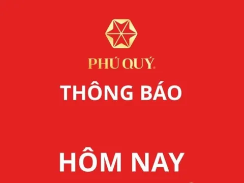 Tập đoàn Vàng Bạc Phú Quý thông báo tin nóng