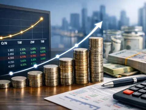 Vì sao lãi suất liên ngân hàng kỳ hạn một tháng vẫn cao khi qua đêm đã giảm?