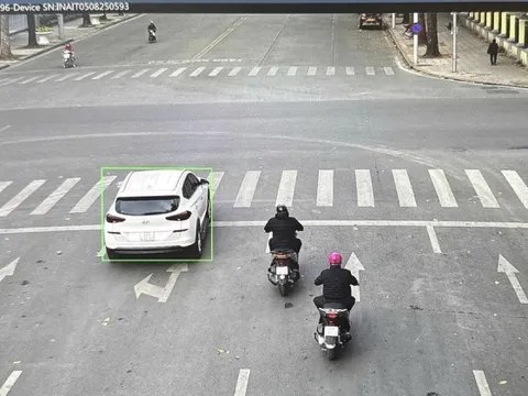 2.580 xe bị camera AI phát hiện vi phạm ở Hà Nội và cách tra cứu