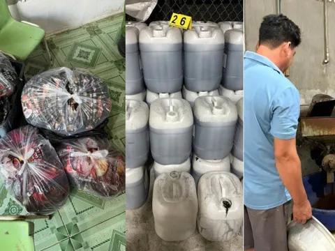 Phát hiện cơ sở sản xuất cà phê giả ở An Giang, bán ra thị trường 10 tấn