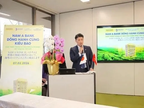 Nam A Bank (NAB) đồng hành cùng kiều bào xây dựng đất nước hùng cường