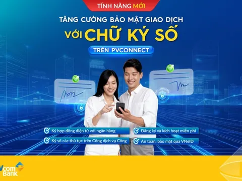 PVcomBank tiên phong triển khai giải pháp chữ ký số cho khách hàng
