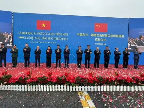 Khởi động cửa khẩu thông minh Móng Cái - Đông Hưng