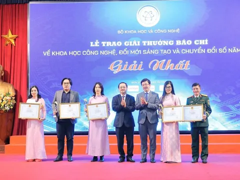 22 tác phẩm đoạt Giải thưởng báo chí về KHCN, đổi mới sáng tạo và chuyển đổi số năm 2025