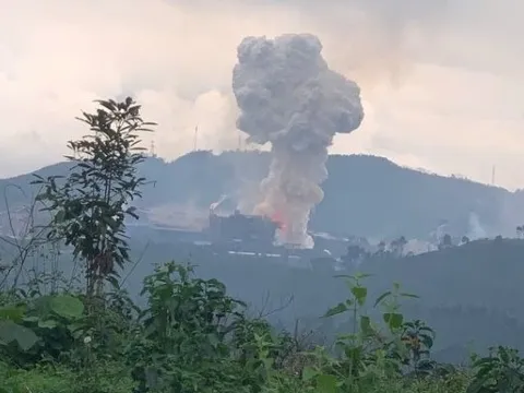 Nổ lớn tại công ty sản xuất phốt pho vàng tại Lào Cai, 1 người tử vong