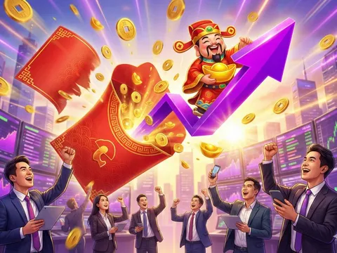 EVF 'lì xì' cổ đông Ngày vía Thần Tài bằng một phiên tăng tím lịm 7%