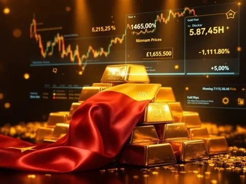 Vàng ‘đổi màu’ trong chớp mắt, người mua lỗ tới 4 triệu đồng/lượng