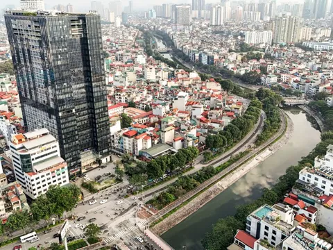 Hiện trạng đường Láng trước đề xuất mở rộng lên gần 54m