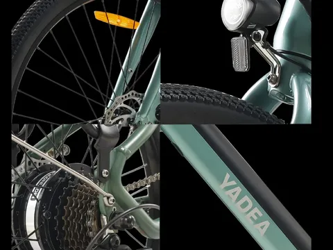 Xe điện giá chưa tới 15 triệu đồng: Vừa đạp vừa chạy, đi 60 km/lần sạc, pin lithium 36V