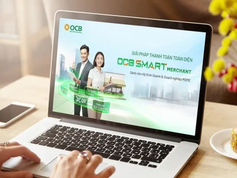 OCB Smart Merchant: Giải pháp thanh toán và quản trị kinh doanh toàn diện cho hộ kinh doanh và MSME