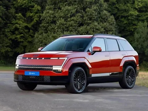 Đập đi xây lại thiết kế, Hyundai Tucson 2027 mượn dáng đàn anh Santa Fe để đua doanh số, quyết soán ngôi vương của CR-V