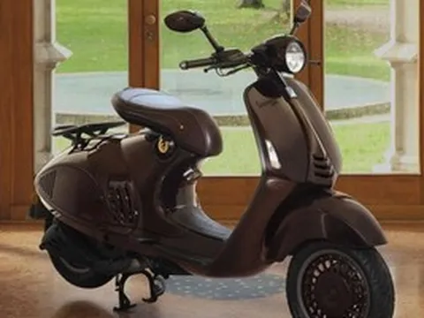 Chi tiết mẫu Vespa đặc biệt cho năm Ngựa: Thiết kế khác lạ, động cơ 155 cc
