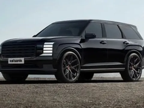 Khai tử động cơ cỡ lớn, Hyundai Palisade 2027 tập trung vào sức mạnh hybrid