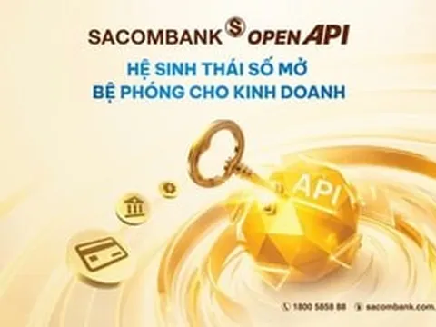 Sacombank mở rộng hệ sinh thái đối tác thông qua giải pháp ngân hàng mở