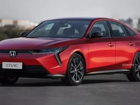 Muốn đánh dập Toyota Corolla: Honda Civic 2027 'giảm' 90 kg nhưng cứng vững, hybrid tiết kiệm hơn 30%