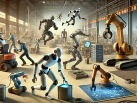 Robot linh hoạt thay thế dây chuyền cũ: Cú bắt tay tỷ đô định hình lại ngành sản xuất