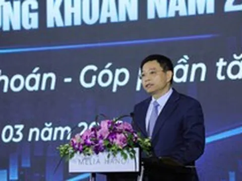 Bộ trưởng Bộ Tài chính: 38,5 triệu tỷ đồng vốn cần huy động, chứng khoán nhận nhiệm vụ thách thức nhưng mở ra cơ hội lớn