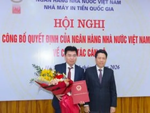 Thống đốc Nguyễn Thị Hồng bổ nhiệm nhân sự phụ trách Nhà máy In tiền Quốc gia