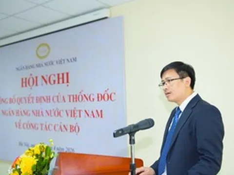 Bổ nhiệm ông Hoàng Minh Tiến giữ chức Phó Cục trưởng Cục Công nghệ thông tin, Ngân hàng Nhà nước