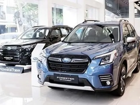 Subaru xả kho cực mạnh cho khách Việt: Forester và Crosstrek xuống dưới 900 triệu đồng