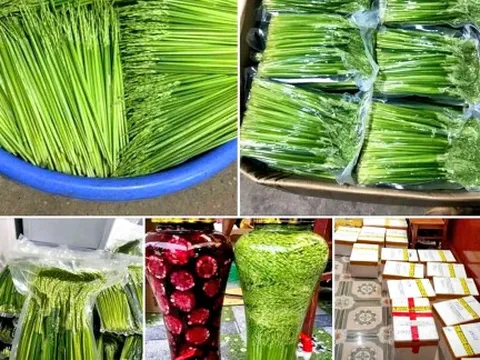 Rầm rộ rao bán đòng đòng nếp ngâm rượu