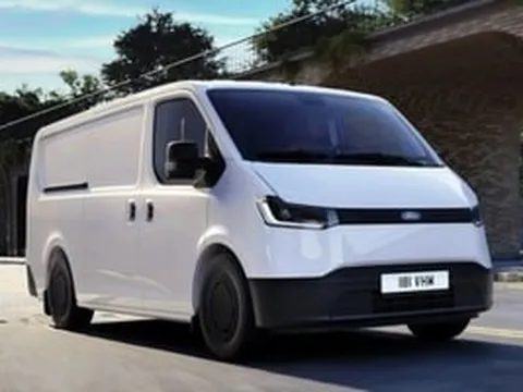 Xe điện Ford Transit City lộ diện: Tầm hoạt động 254km, tối ưu hóa sạc nhanh, 10 phút đi thêm được 50km, công nghệ ngập tràn