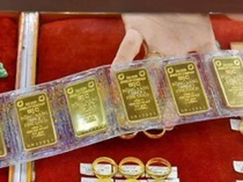 Giá vàng SJC, vàng nhẫn ngày 5/4