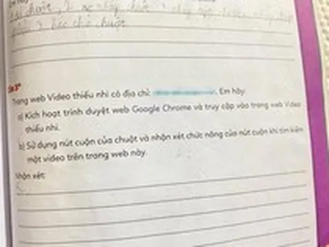 Xuất hiện link "web đen" trong sách Tin học lớp 3: Nhà phát hành ra khuyến cáo khẩn cấp