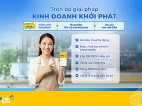 PVcomBank cung cấp bộ giải pháp hỗ trợ Hộ kinh doanh chuẩn hóa tài khoản và thuế