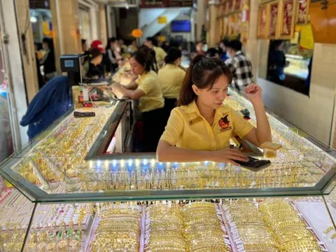 Giá vàng tăng trở lại