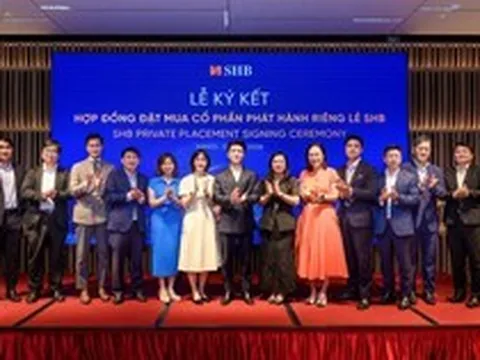 SHS tư vấn phát hành riêng lẻ SHB, kết nối loạt quỹ đầu tư hàng đầu