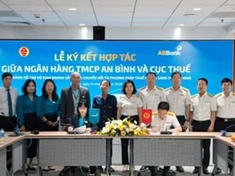 Kê khai, nộp thuế dễ dàng hơn: ABBank hợp tác với Cục Thuế triển khai giải pháp số