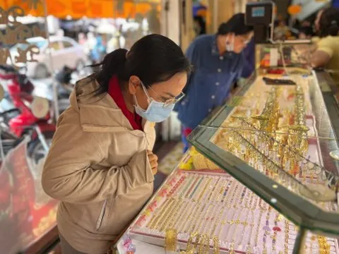 Giá vàng tăng 1,5 triệu đồng/lượng