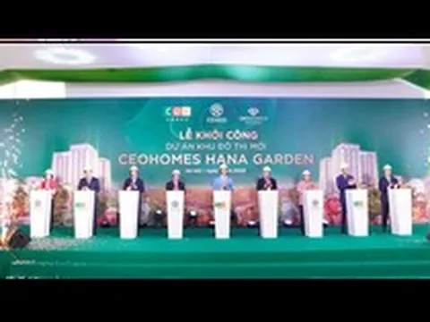 CEO Group khởi công dự án được mong chờ suốt nhiều năm tại Mê Linh  CEOHomes Hana Garden