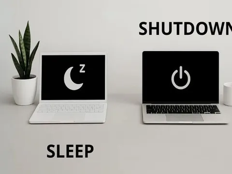 Để chế độ shutdown hay sleep tốt hơn cho máy tính?