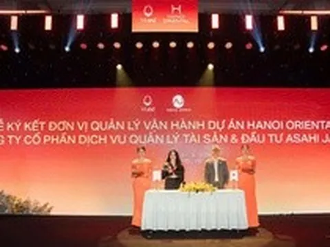 VLand Việt Nam bắt tay Asahi Japan kiến tạo môi trường sống chuẩn Nhật tại Hanoi Oriental