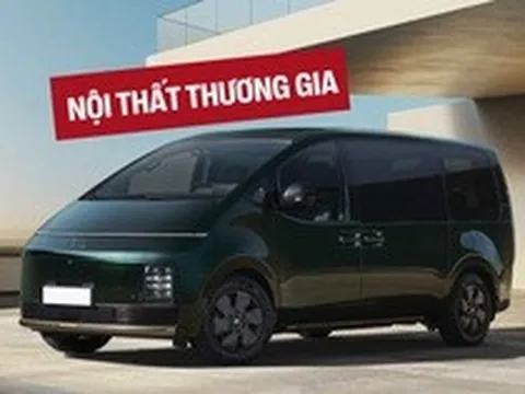 Hyundai Staria Limousine ra mắt: Nội thất như khoang hạng nhất cho ‘chủ tịch’, bản điện chạy gần 390km/sạc