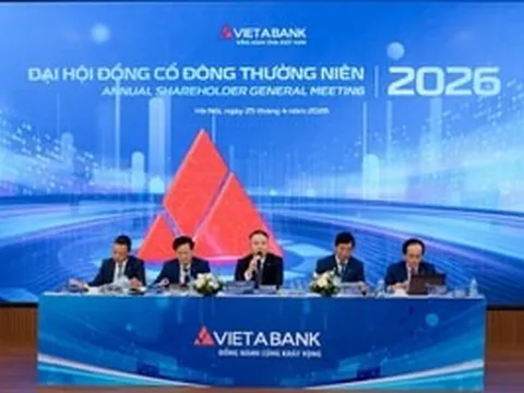 ĐHĐCĐ VietABank: Tăng vốn thêm 55%, tham vọng lãi gần 2.000 tỷ đồng